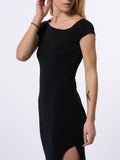 Akep Vestito Longuette Donna VSKD09035 - Nero