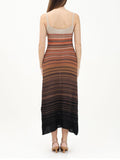 Akep Vestito Longuette Donna VSKD09099BIS - Multicolore