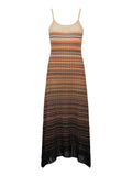 Akep Vestito Longuette Donna VSKD09099BIS - Multicolore
