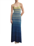 Akep Vestito Longuette in Maglia Degrade Donna VSKD09099 - Multicolore