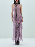Aniye By Vestito Longuette Ruby Donna 185746 Onion - Viola