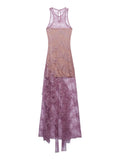 Aniye By Vestito Longuette Ruby Donna 185746 Onion - Viola