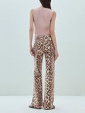 Aniye By Jeans a Zampa Leopard Donna 185767 - Maculato