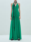Aniye By Vestito Longuette Pen Donna 185811 Green - Verde