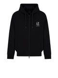 Armani Exchange Felpa Zip Uomo XM000371AF10818 - Nero