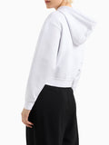 Armani Exchange Felpa Zip Donna XW000822AF10818 - Bianco