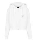 Armani Exchange Felpa Zip Donna XW000822AF10818 - Bianco
