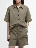 Barbour Shorts Cary Donna LST0018 Dusky Green - Verde