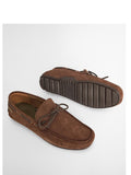 Mocassini Uomo MFO0796 Choco Suede - Marrone Barbour