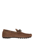 Mocassini Uomo MFO0796 Choco Suede - Marrone Barbour