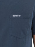 Barbour T-shirt Langdon Pocket Uomo MTS1114 Navy - Blu