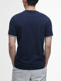 Barbour T-shirt Philip Tipped Cuff Uomo MTS1296 Navy - Blu