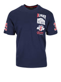Blauer T-shirt Judson Uomo 25SBLUH02150-007100 - Blu