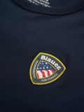 Blauer T-shirt Faxon Uomo 25SBLUH02194-004547 - Blu