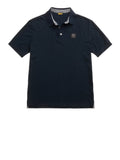 Blauer Polo Alban Uomo 25SBLUT02309-007125 - Blu