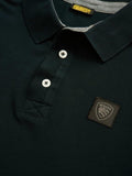 Blauer Polo Alban Uomo 25SBLUT02309-007125 - Nero