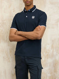Blauer Polo Damon Uomo 25SBLUT02310-006817 - Blu