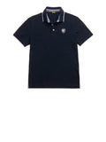 Blauer Polo Damon Uomo 25SBLUT02310-006817 - Blu