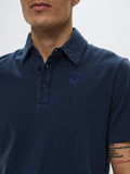 Blauer Polo Conrad Uomo 25SBLUT02347-007132 - Blu