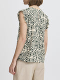 b.young Blusa Bymmjoella Donna 20816527 Ethnic Sea Spray - Multicolore