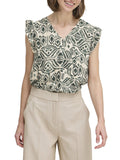 b.young Blusa Bymmjoella Donna 20816527 Ethnic Sea Spray - Multicolore