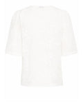 b.young Blusa Byhayden Donna 20816557 Marshmallow - Bianco