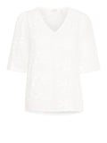 b.young Blusa Byhayden Donna 20816557 Marshmallow - Bianco