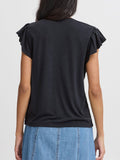 b.young T-shirt Donna 20816651 - Nero