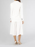 CafèNoir Blazer Donna C7JH0082 Latte - Bianco