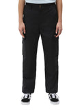 Dickies Pantalone Cargo Hooper Bay Donna DK0A4XDI - Nero