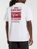 Dickies T-shirt Slacks Rally Uomo DK0A4Z8U - Bianco