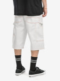 Dickies Bermuda Casual Loose Denim Painter Uomo DK0A4ZAS Egret - Bianco