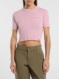 Dickies T-shirt Plentywood Donna DK0A866F Lilas - Rosa