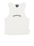 Dickies Top Neck Donna DK0A8677 Egret - Bianco