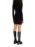Diesel Vestito Mini MVera Donna A141880DLAX Deep Black - Nero