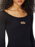 Diesel Vestito Mini MVera Donna A141880DLAX Deep Black - Nero