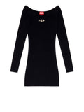 Diesel Vestito Mini MVera Donna A141880DLAX Deep Black - Nero