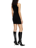 Diesel Vestito Mini MCaddix Donna A174490DLAX Deep Black - Nero