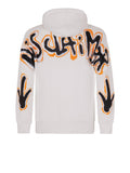 Disclaimer Felpa Cappuccio Uomo DS54800 - Bianco