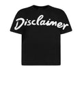 Disclaimer T-shirt Donna DS54908 - Nero