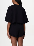 Disclaimer T-shirt Donna DS54933 - Nero