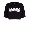 Disclaimer T-shirt Donna DS54933 - Nero