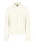Ea7 Felpa Zip Donna 7W000077AF13135 Silver Birch - Avorio