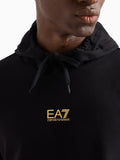 Ea7 Felpa Cappuccio Uomo 8NPM32PJVRZ - Nero