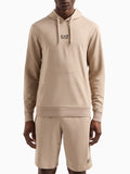 Ea7 Felpa Cappuccio Uomo 8NPM32PJVRZ - Beige