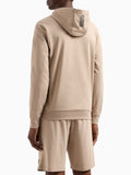 Ea7 Felpa Cappuccio Uomo 8NPM32PJVRZ - Beige
