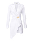 Elisabetta Franchi Vestito Mini Donna AB72551E2 - Bianco