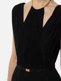 Elisabetta Franchi Vestito Longuette Donna ABR2152E2 - Nero