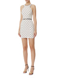 Elisabetta Franchi Vestito Mini Burro Nero Donna ABS5551E2 Burro/nero - Avorio