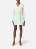 Elisabetta Franchi Vestito Mini Donna AM51S51E2 Menta - Verde